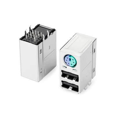 MINI 6P雙色+USB 2.0AF