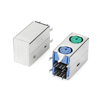 雙層MINI DIN 6P(PS2)