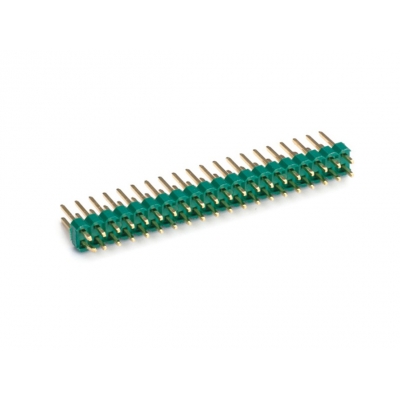 2.0MM 單塑雙直排針