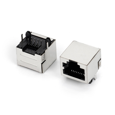 RJ45網(wǎng)口 88P8C 單胞 無(wú)燈