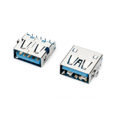 USB3.0AF沉板短體90度DIP TYPE