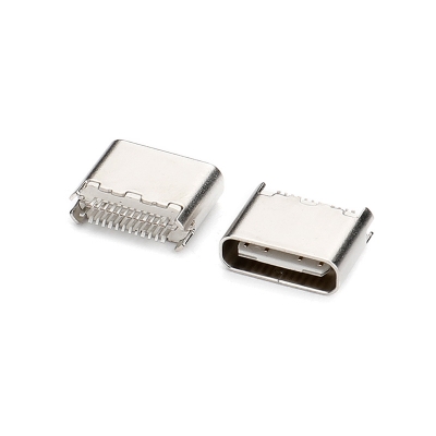 TYPE C USB 24P短體夾板式