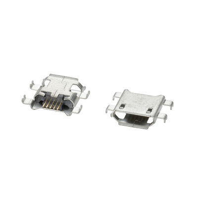 MICRO-5P-MICRO-5P 沉板1,27四腳插平口