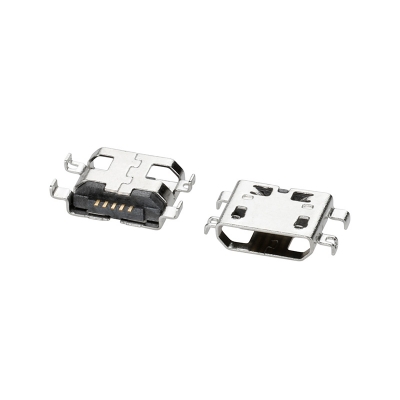 MICRO-5P-MICRO-5P 四腳沉板0,8平口不銹鋼銅殼5000次壽命